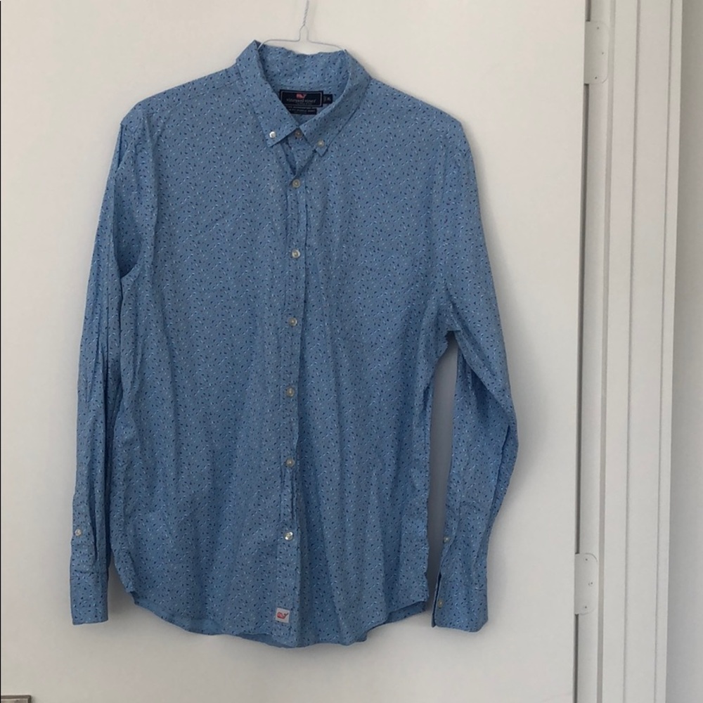 Vineyard Vines LS Sailboat Button Down
